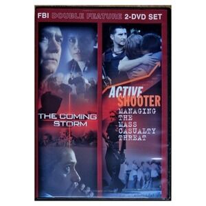 FBI Double Feature DVD Set Active Shooter Training Law Enforcement Emergency EUC